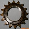 freewheel sprocket chain ring with pitch 1/2“ = 12,7mm, 16 teeth, 3mm thick